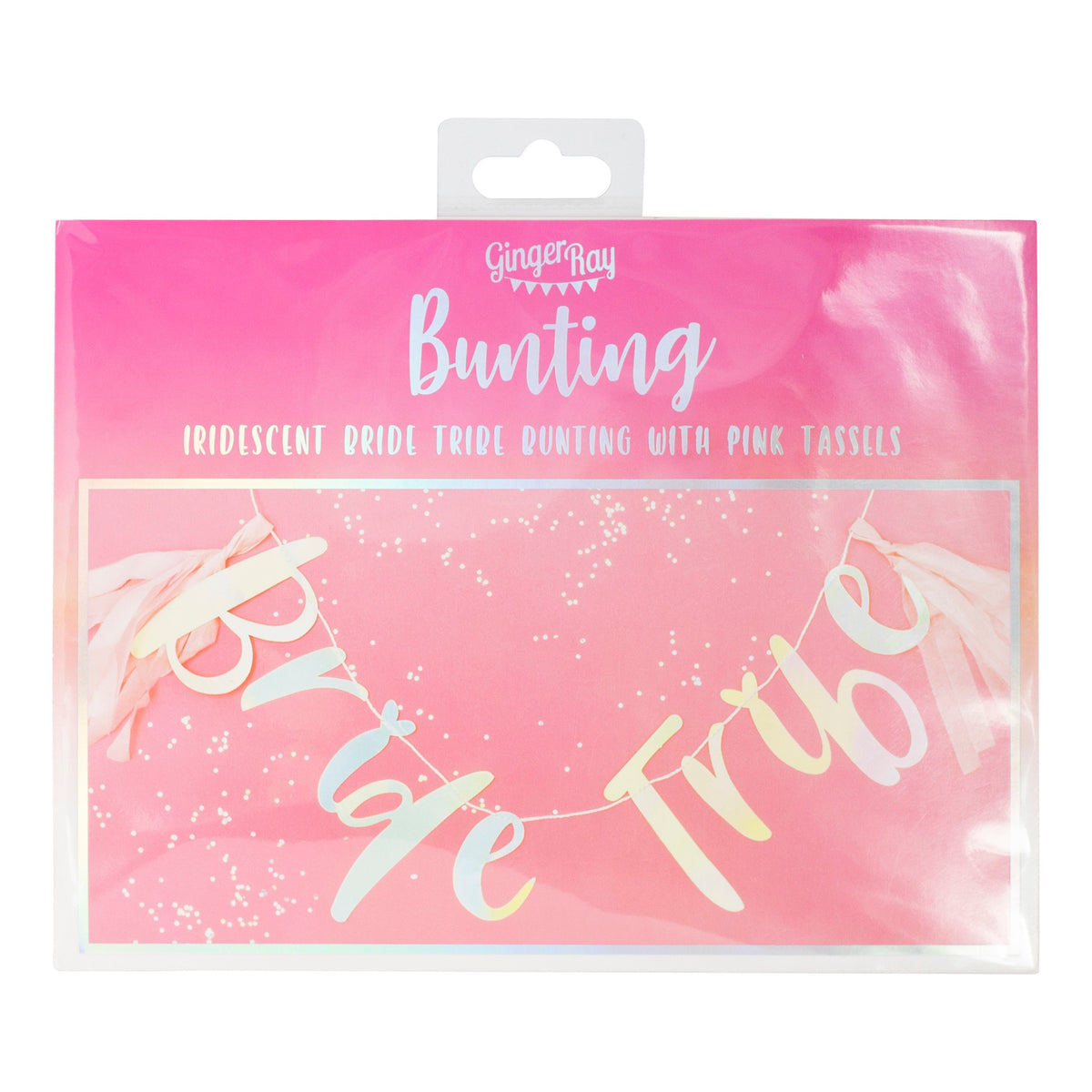 Iridescent Bride Tribe Hen Party Banner Unique Party Supplies NZ