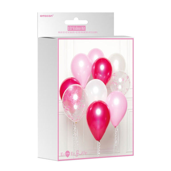 Balloon Kit - Pink (10 Pieces) Crosswear