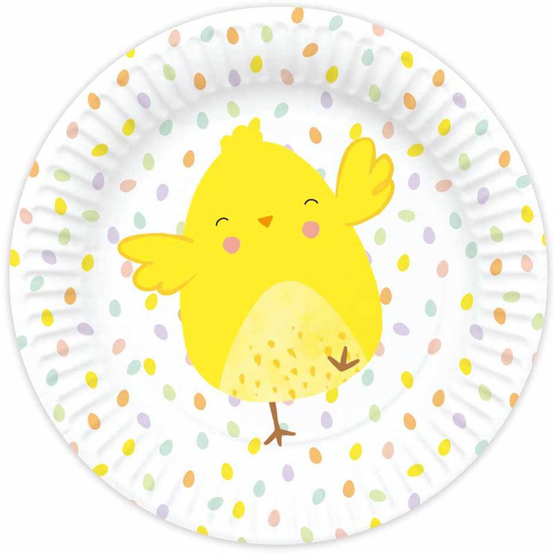 Easter Chick Plates Easter table settings Unique Party Supplies NZ