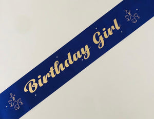Birthday Girl Sashes Unique Party Supplies NZ