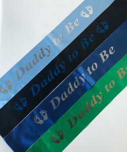 Daddy to Be Sashes Unique Party Supplies NZ