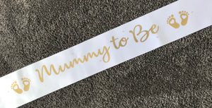 Mummy to Be Sashes Unique Party Supplies NZ