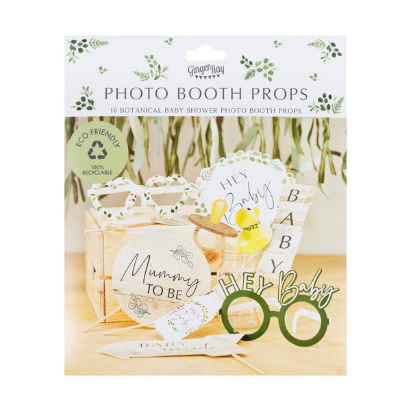 Baby Shower Photo Props - Botanical Ginger Ray