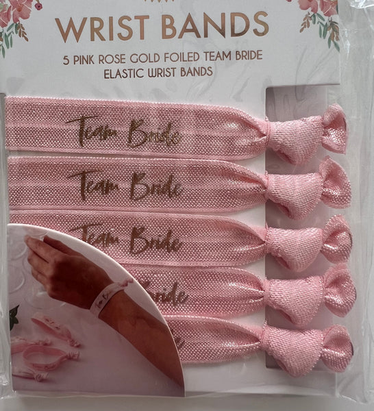 Hen Party Wrist Bands (Pack of 5)