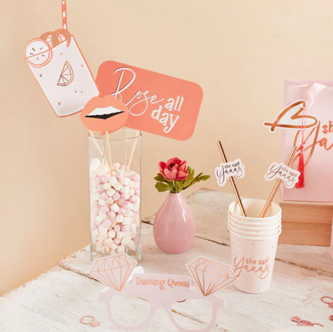 Photo Props - Hen Party She Said Yaaas - Unique Party Supplies NZ