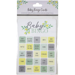 Baby Shower Bingo Game (15) - Unique Party Supplies NZ