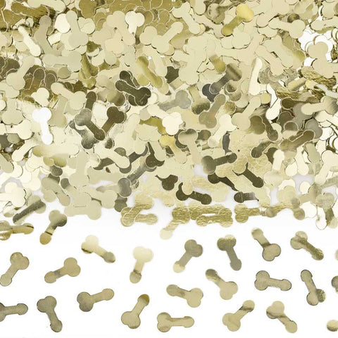 Willy Confetti (Gold) Unique Party Supplies NZ
