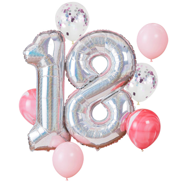 18th Birthday Balloon Bundle Ginger Ray