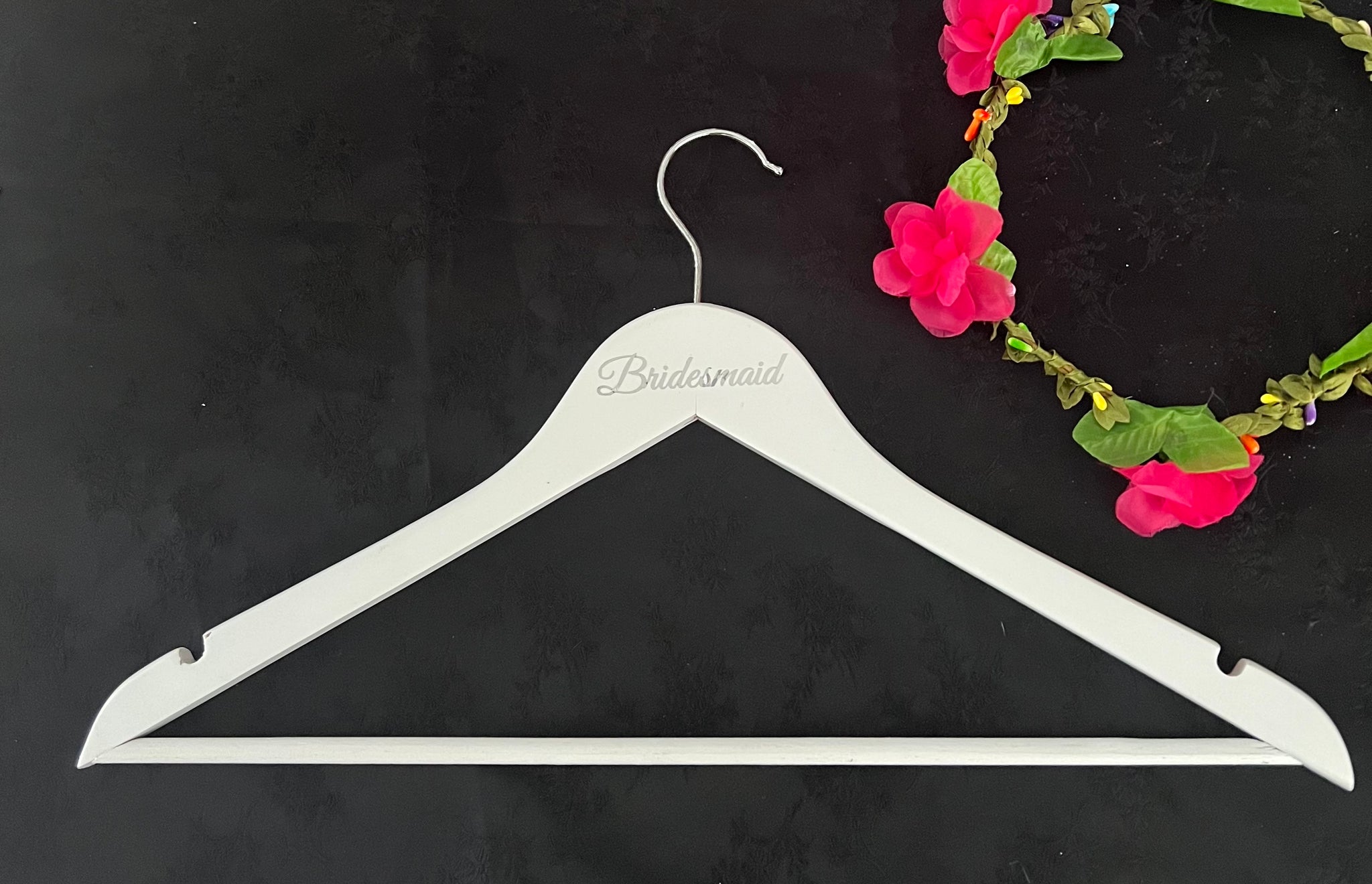 Bridal Hangers - Bridesmaid - Font Style A Handmade