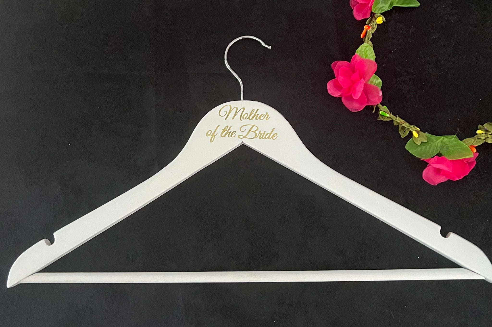 Bridal Hangers - Mother of the Bride - Font Style A Handmade