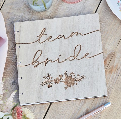Boho themed hen party guest book