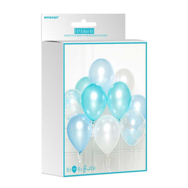 Balloon Kit - Blue (10 Pieces) Crosswear