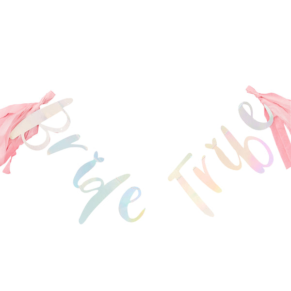 Iridescent Bride Tribe Hen Party Banner Ginger Ray