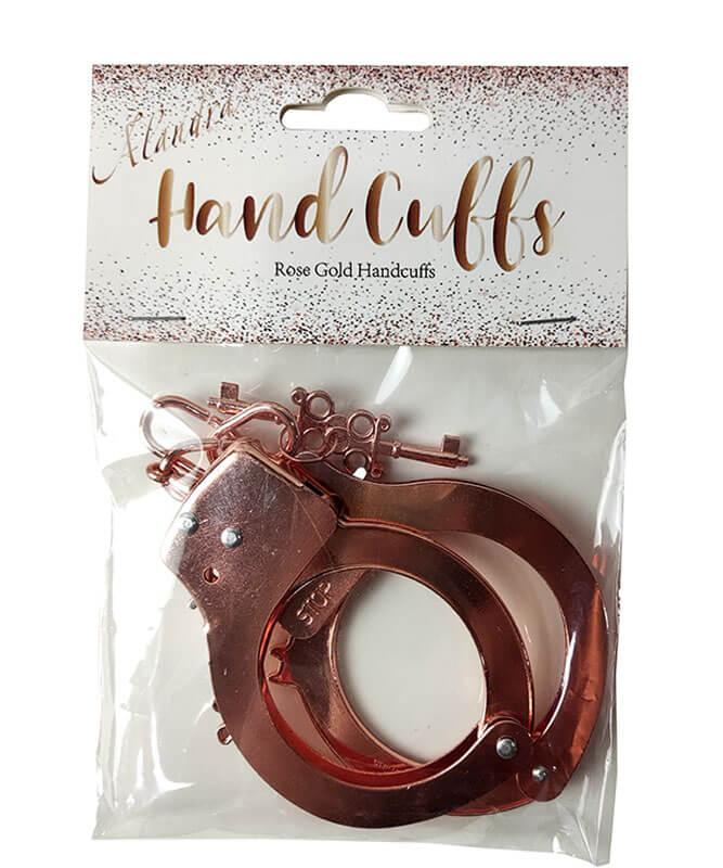 Rose Gold Fun Hand Cuffs Alandra