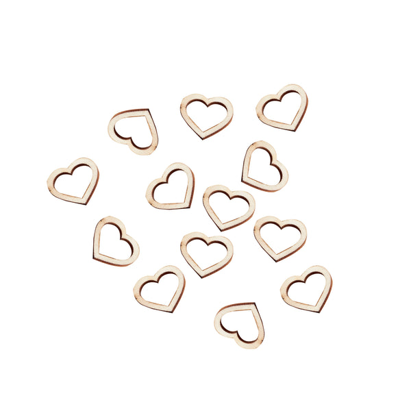 Wooden Heart Confetti Ginger Ray
