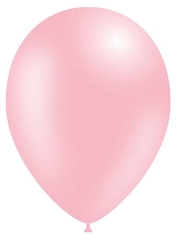 Balloons (100 Pack!) - Metallic Light Pink (5") Crosswear