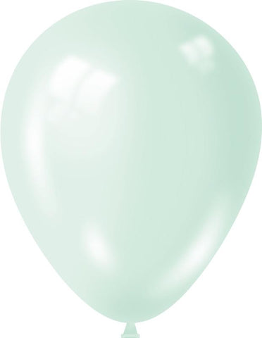 Balloons (100 Pack!) - Mint Macaroon (5") Crosswear