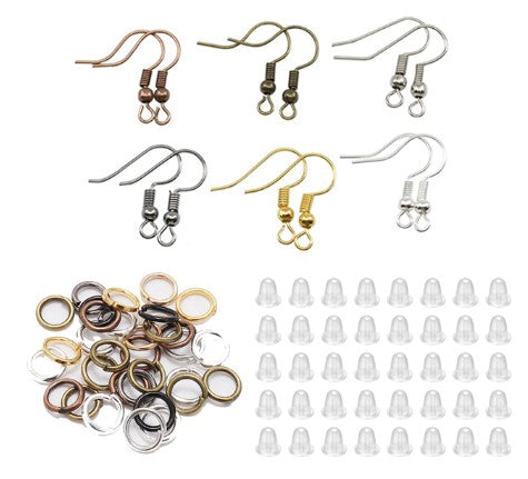 Mixed colour Earring Hooks - Pack of 40 Pairs Unique Party Supplies NZ