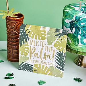 Talk to the Palm Tropical Napkins (20) Unique Party Supplies NZ