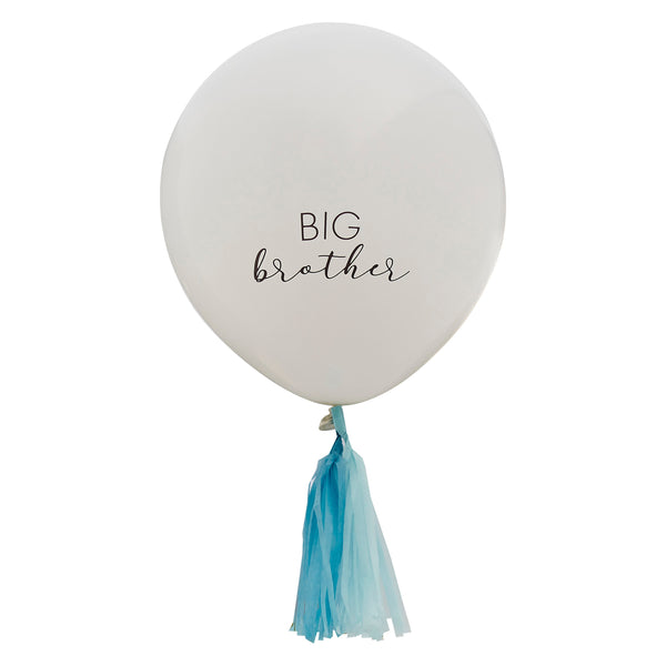 Big brother statement balloon new baby arrival