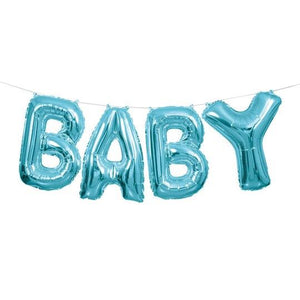 Baby Air Fill Balloon Kit - Blue Crosswear