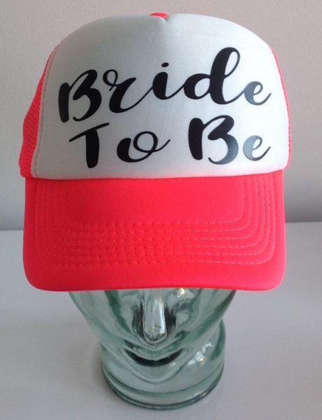 Bride Cap - Neon Pink Unique Party Supplies NZ