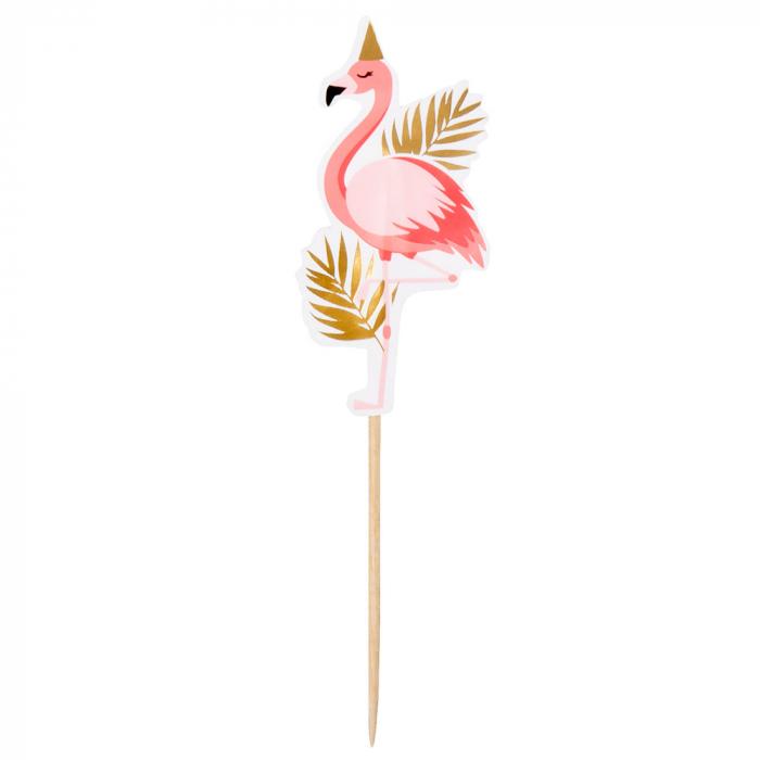 Flamingo Cocktail Sticks (12) Unique Party Supplies