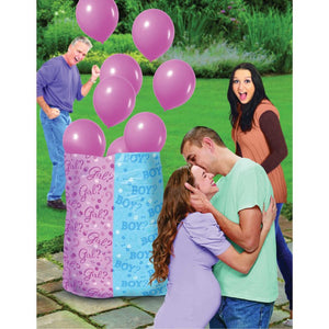 Gender Reveal Balloon Sack - Pink Amscan Australia