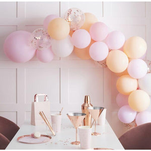 Balloon Garland Kit - Peach and Pink (60 Pieces) Ginger Ray