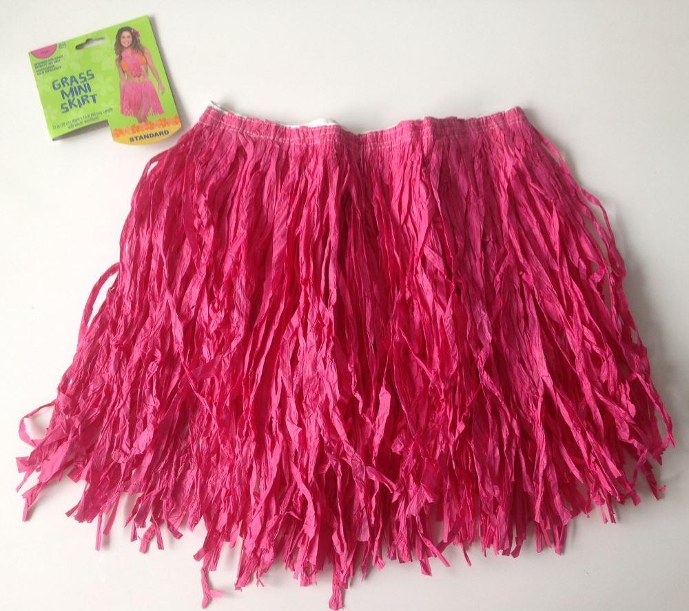 Hawaiian Aloha Skirt - Pink Unique Party Supplies NZ