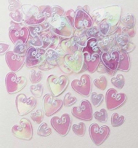 Heart Confetti - Iridescent Crosswear