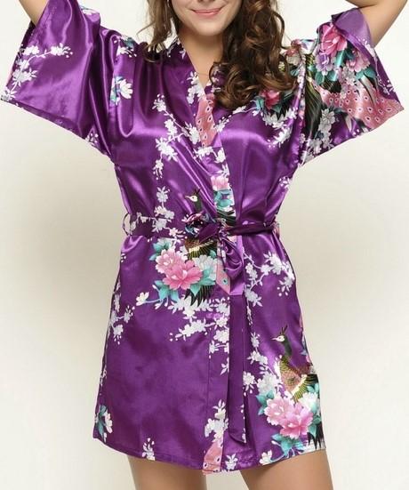 Kimono Robe - Purple Unique Party Supplies NZ