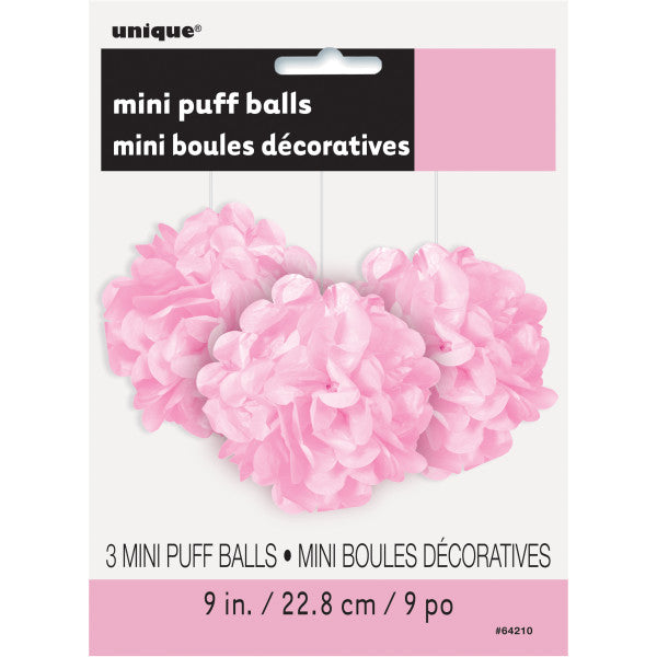 Tissue Puffs - Lovely Pink  (3 Pack) Crosswear