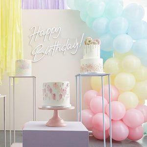 Mixed Pastel Balloon Arch Kit (75 Pieces) Ginger Ray