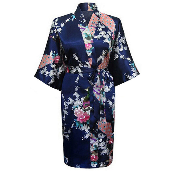 Kimono Robe - Navy Blue Unique Party Supplies NZ