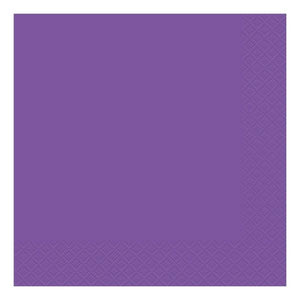 Napkins - Neon Purple (20) Crosswear