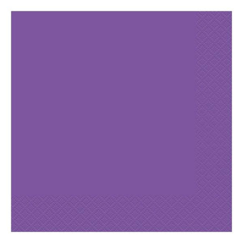 Napkins - Neon Purple (20) Crosswear
