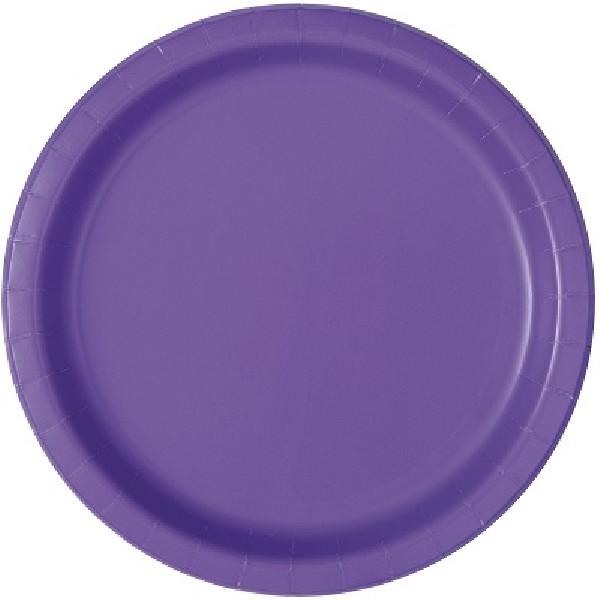 Plates - Neon Purple (16) Crosswear