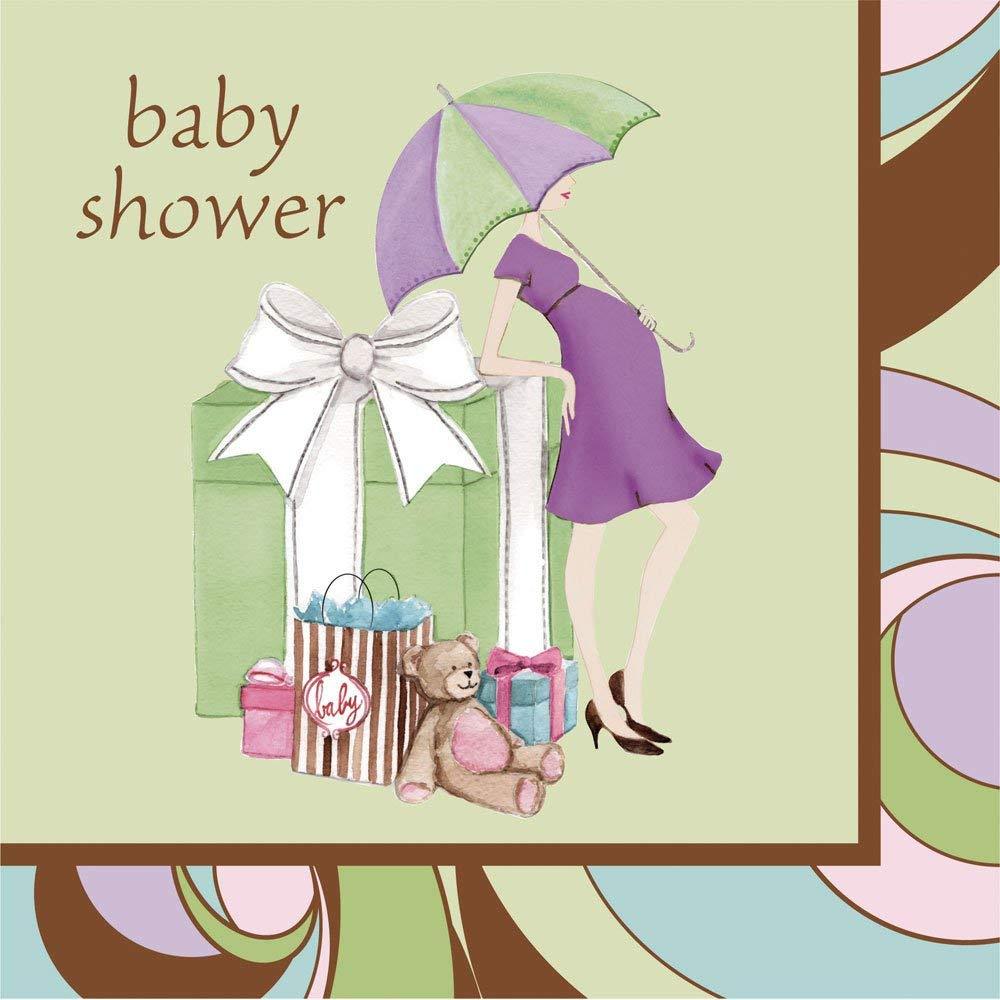 Baby Shower Napkins (16) - Shopping Unique Party Supplies NZ