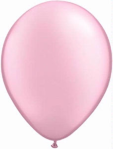 Balloons (25) - Pearlised Pink (11") Unique Party Supplies