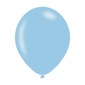 Pearlised Balloons (10) - Powder Blue (12") Unique Party Supplies
