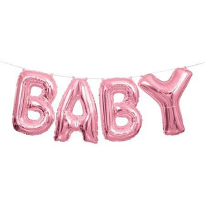 Baby Air Fill Balloon Kit - Pink Crosswear