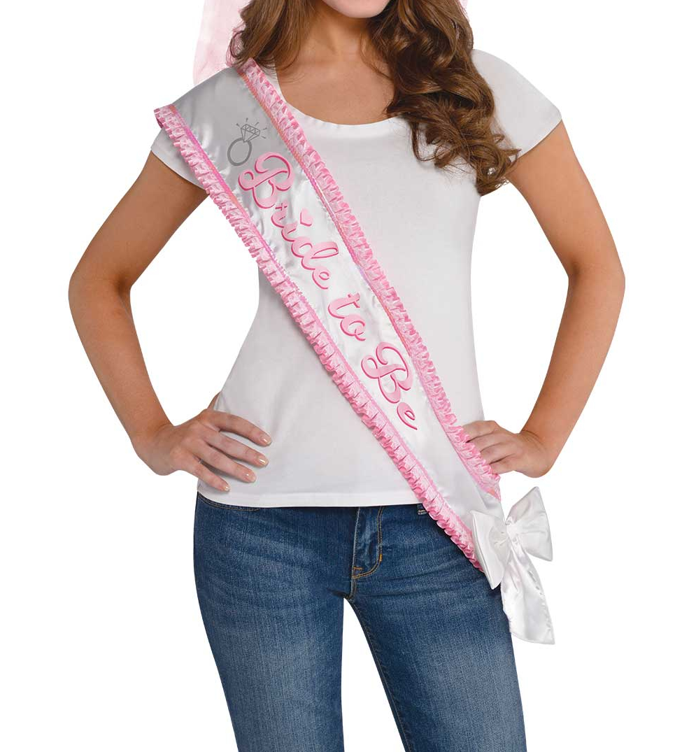 Bride to Be Sash with Bow Crosswear