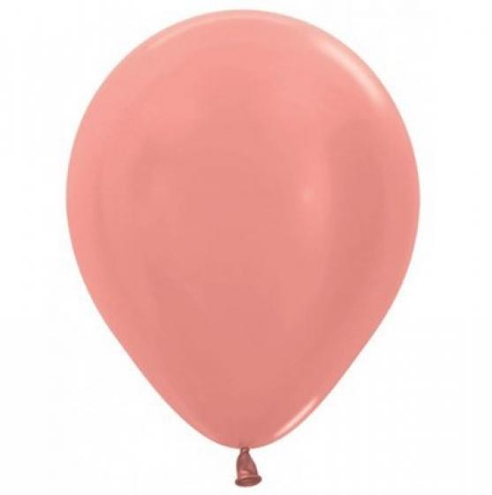 Balloons (25) - Rose Gold (11") Unique Party Supplies NZ