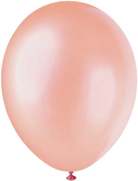 Balloons (8) - Pearl Rose Gold (12") Crosswear